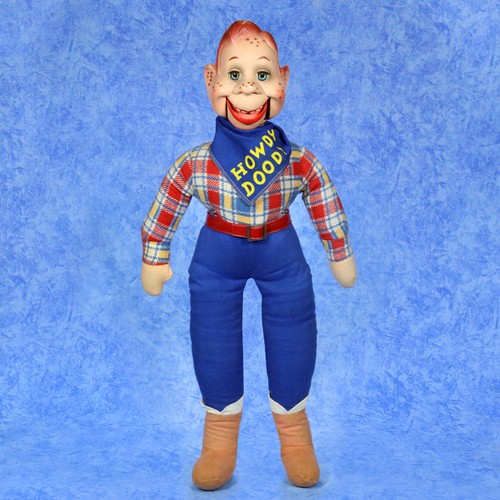 1952 howdy doody glass - 1952, w/glass