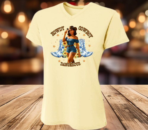Howdy cowboy dangerous - cowboy, |